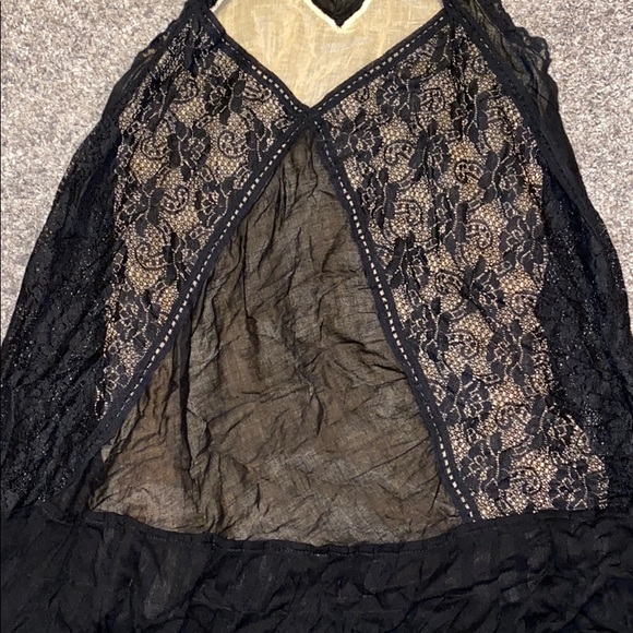 Free People Black Tunic Small - Picture 7 of 8